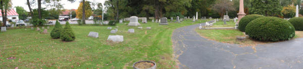 Ashleyville Cemetery Panoramic (left)
