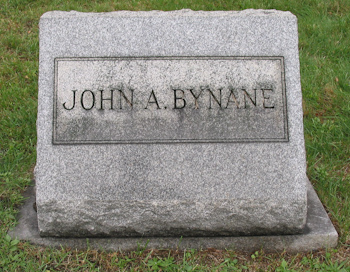 John A Bynan gravemarker