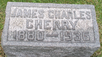 James Charles Baker gravemarker