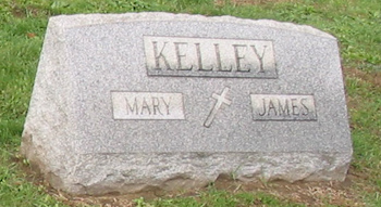 James & Mary Kelley gravemarker