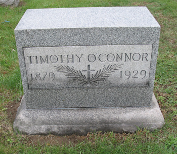 Timothy O'Connor gravemarker
