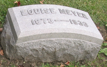 Louise Meyer Grave Marker