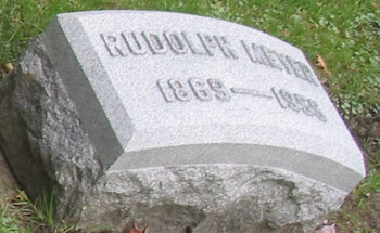 Rudolph Meyer Grave Marker