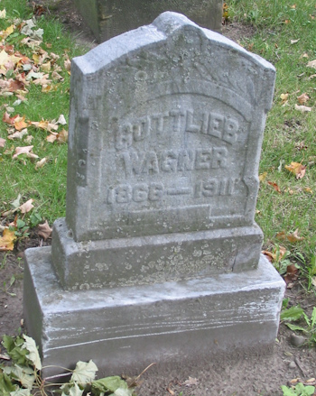 Gottlieb Wagner Grave Marker