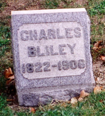 Charles Biley gravemarker