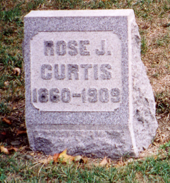 Rose Curtis gravemarker
