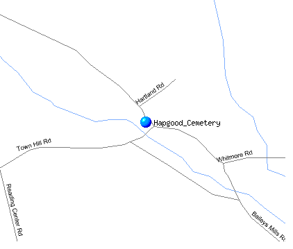 Hapgood Location Map