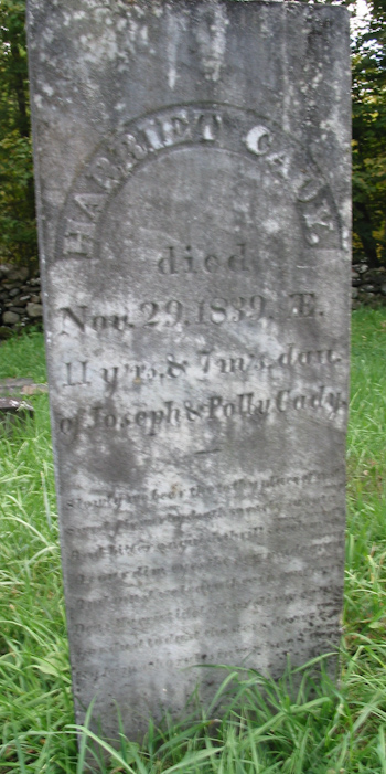 Harriet Cady Grave Marker