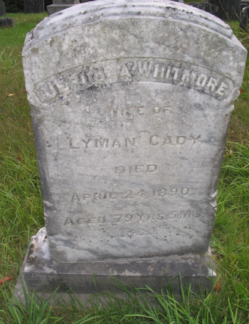 Jerub Whitmore Cady Grave Marker