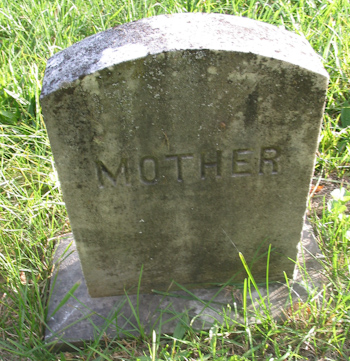 Cady Mother Grave Marker