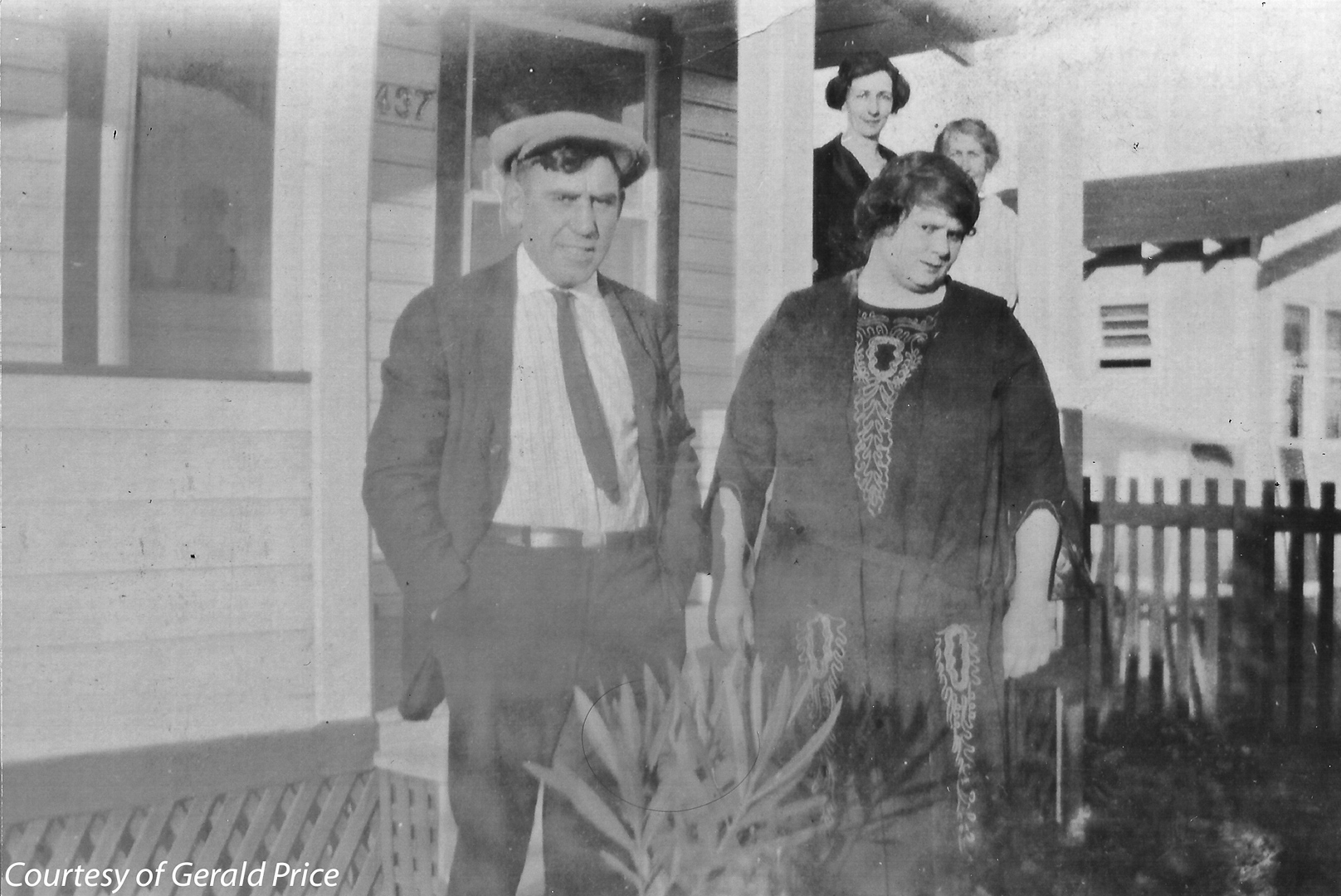 Charles & Margaret Conville Burleycamp [probable] (Compton CA, abt 1925)