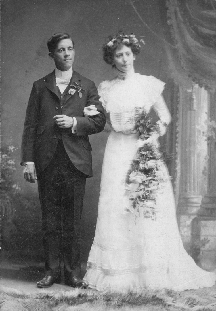 Edward & Catherine Elizabeth Conville Fitzgerald  (Turtle Creek PA, 1901)