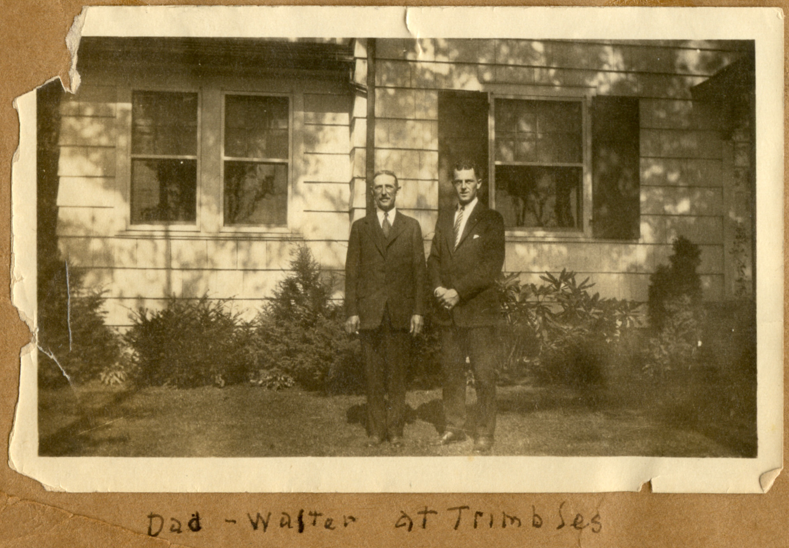 Dad & Walter at Trimbles