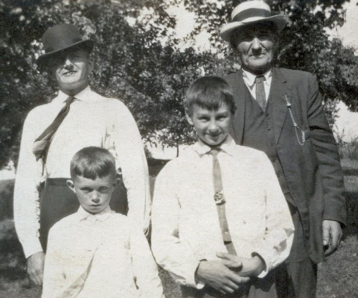 Unknown Group (possibly Eugene J. McManus Jr on front left)