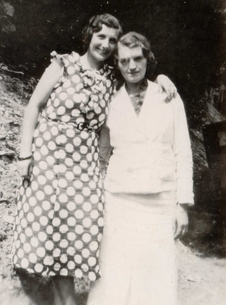 Sept 1935 [possibly Margaret McManus on left]