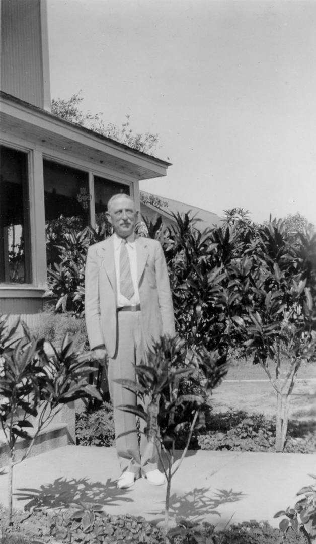 Walter Barnes Fred (Senior) at the Florida City House