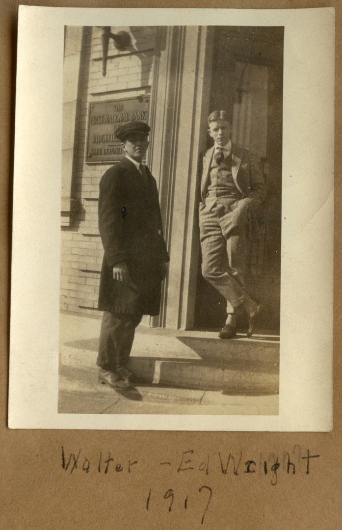 Walter & Ed Wright 1917